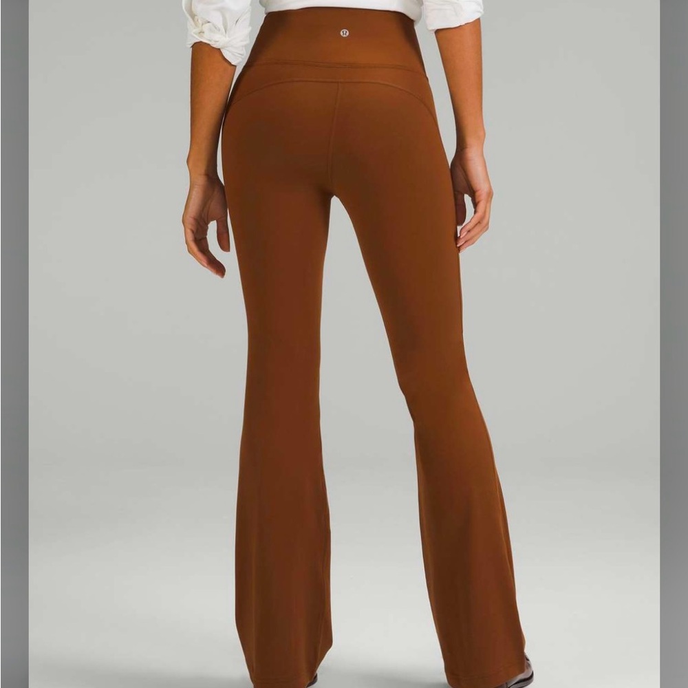 Lululemon Brown Flare Leggings